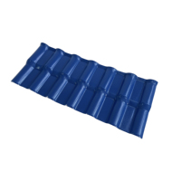 Tuile de toiture en résine synthétique ASA PVC UPVC imperméable au design moderne pour appartement, maison, villa