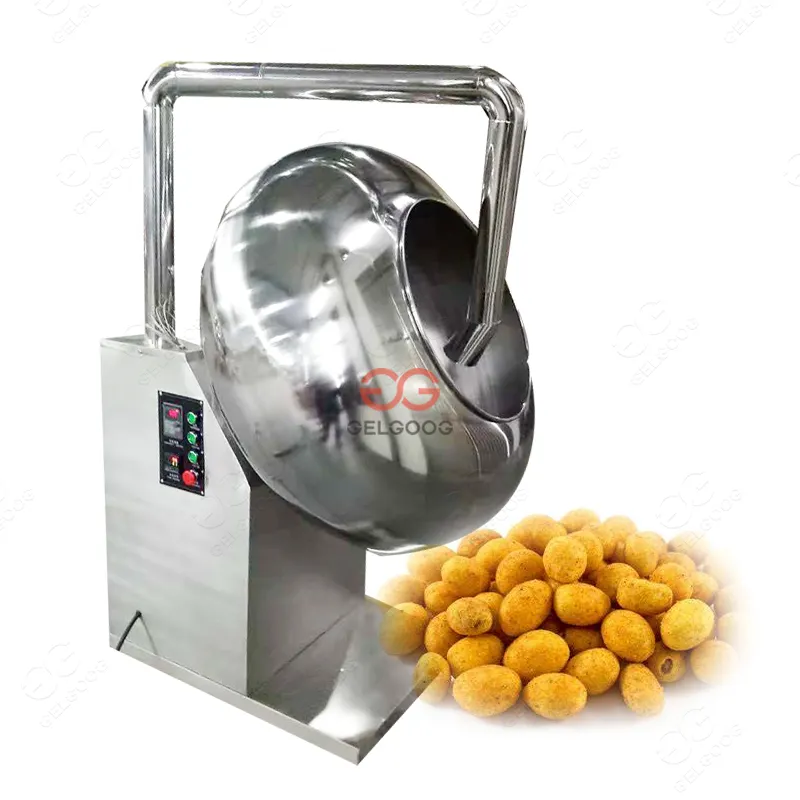 China Wholesale almond nuts sugar coating machine /nuts chocolate coating pan