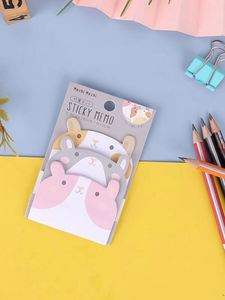 Bloc de Notas Adhesivas Kawaii de 45 Páginas, Autoadhesivas, para Estudiantes, Índice Creativo, Reutilizables - Product Image 5