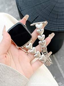 BEST SELLER <span class=keywords><strong>Bracelet</strong></span> de montre connectée tendance pour montres 38-49mm, <span class=keywords><strong>bracelet</strong></span> en acier inoxydable avec <span class=keywords><strong>boucle</strong></span> déployante, sangle simple rangée 14mm - Product Image 2