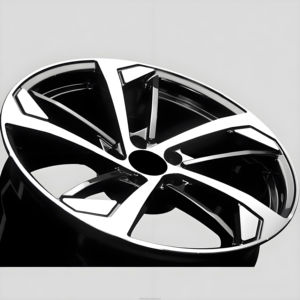 Nouvelles jantes en alliage d'aluminium forgées en deux parties, 18-21 pouces, 5 branches, trous RS3, finition noire, 5x120/112, pour <span class=keywords><strong>Audi</strong></span> SQ5 RS Q8 A4 B7 et Magotan - Product Image 4