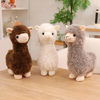 Adorables Peluches de Alpaca con Suave Pelaje Rizado en Varios Colores, Perfectos para Abrazar y como Regalos Encantadores para Todas las Edades