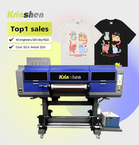 Imprimante UV DTF tout-en-un rentable Krinshen, T-shirt professionnel Impresora DTF, imprimante à broder 3D - Product Image 1