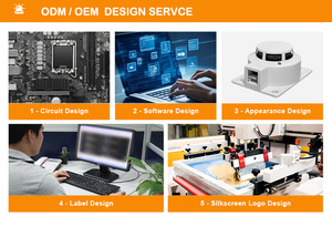 Akıllı Çoklu Döngülü Adreslenebilir Yangın <span class=keywords><strong>Alarm</strong></span> Kontrol Paneli Dokunmatik Ekran CAN Bus CE Sertifikalı AC90~270V Ticari Binalar için - Product Image 5