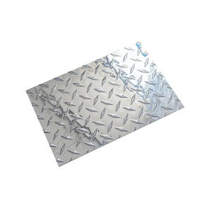 Plaque en alliage d'aluminium Matériel de construction 5754 H111 Diamant 5083 5052 5005 H112 Découpe Soudure Surface revêtue - Product Image 1