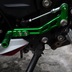 Levier de changement de vitesse pour Kawasaki <span class=keywords><strong>Ninja</strong></span> <span class=keywords><strong>400</strong></span>, pédale de changement de vitesse gauche, pédale en alliage d'aluminium, levier de vitesse réglable - Product Image 2