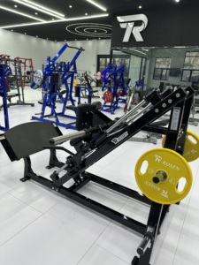 Thiết Bị Thể Hình Giảm Giá Lớn Rosen Tập Thể Dục Thương Mại Sử Dụng Tùy Chỉnh Tấm Màu Nạp Chất Lượng Cao Cấp Tuyến Tính <span class=keywords><strong>Hack</strong></span> <span class=keywords><strong>Squat</strong></span> - Product Image 3