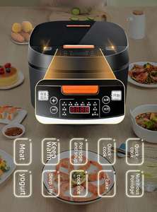 Nuevo modelo portátil tipo Digital <span class=keywords><strong>Aroma</strong></span> automático bajo en carbohidratos Smart Commercia Mini 5l <span class=keywords><strong>arrocera</strong></span> para hoteles y restaurantes - Product Image 2