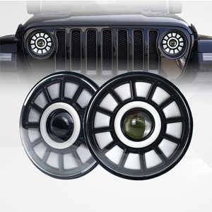 مصباح أمامي للسيارة ليد 12/24VDC من المصنع مباشرة إنتاج أسعار الجملة IP67 مقاوم للماء أبيض وأرجواني DRL اللون Luces قطع غيار السيارات - Product Image 5