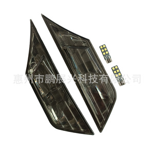 Clignotants Honda Civic 2016-2021, feux de position latéraux de garde-boue, pièces de rechange ABS, blanc, noir, jaune, LED - Product Image 3