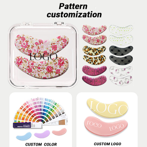 Patchs en silicone hydratants personnalisables à motifs de dessins animés pour le soin de la peau, patchs faciaux en silicone réutilisables, patchs en silicone pour les rides sous les <span class=keywords><strong>yeux</strong></span> - Product Image 2