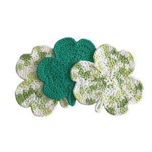 Nappe <span class=keywords><strong>de</strong></span> cuisine en coton faite à la main, écologique, au crochet, avec taille personnalisable, et lingettes <span class=keywords><strong>de</strong></span> nettoyage pour la vaisselle et la cuisine - Product Image 5