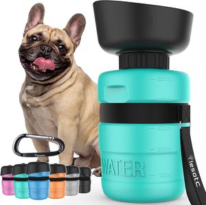<span class=keywords><strong>THEONE</strong></span> 500 portatile/650/850ml in Silicone eco-friendly cane Pet bottiglia di acqua da viaggio moderno multifunzionale all'aperto per bere solido - Product Image 4