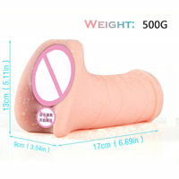 Godemiché anal réaliste pour hommes, jouet sexuel pour adultes, vagin de poche en silicone TPE, machine à sucer