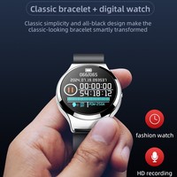 Enregistreur vocal numérique S8 Watch avec écran OLED et enregistrement à un bouton