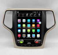 Radio con GPS para coche, reproductor con Android 12, 8 + 128gb, DVD, vídeo, navegación, para JEEP Grand Cherokee 2009-2015