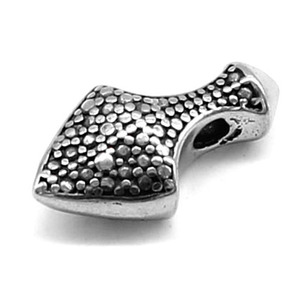 yunnique Stainless Steel <b>Dart</b> Shaped Bead Spacer For Bracelet Making 2.0mm Irregular DIY Jewelry Accessory - Product Image 1