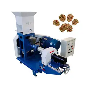 Poultry Feed Manufacturing Mill Pet Food Fish Meal Making Machine machine Engine Floating Fish Feed Pellet Machine