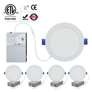 Nueva Llegada, Panel de Luz LED Redondo Empotrado, Delgado, de Brillo Plano Comercial, 9w 12w 18w - Product Image 1