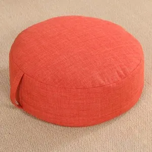 Wholesale Comfortable Deep Meditation Washable Cover 100% Cotton Fabric Custom Yoga Bolster Pillow Meditation Cushion