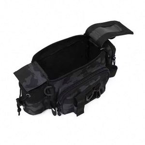 Sac de sport multifonctionnel d'extérieur, imperméable, pour la pêche, le rangement de matériel, le transport de leurres, grand format, échantillon gratuit - Product Image 2