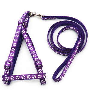 Pet <strong>Harness</strong> and Leash Set, Outdoor Print Cute Puppy Chest Strap Walking <strong>Dog</strong> <strong>Harness</strong>,Adjustable Cat Leash - Product Image 4