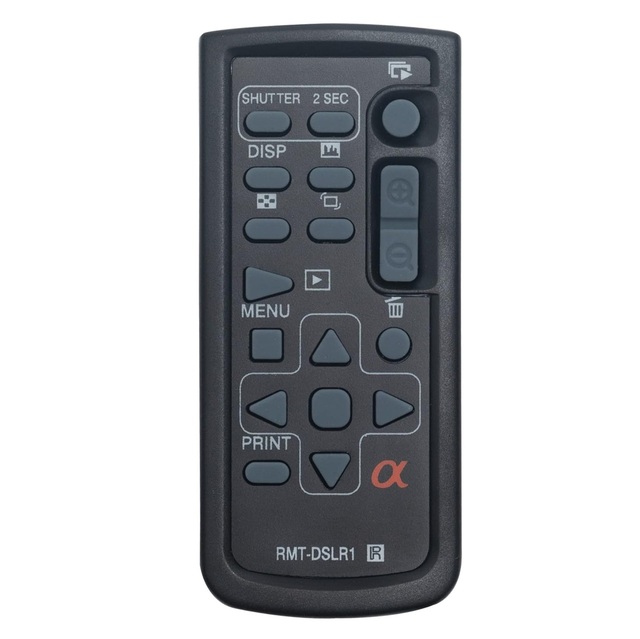 RMT-DSLR1 RMTDSLR1 Replacement Remote Control Compatible with Sony Camera Alpha A33 A55 A57 A65 A77 A99 NEX-5 NEX-6 NEX-7 A230