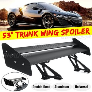 Aileron arrière universel pour voiture 53" 135cm, tuning automobile, aileron de course GT, aileron de coffre en alliage d'aluminium pour BMW/Honda/Golf - Product Image 1