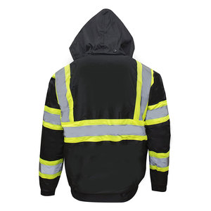 เสื้อแจ็คเก็ตนิรภัยกันน้ำ ANSI Class 1 คุณภาพดีที่สุด ผลิตตามสั่ง สำหรับผู้ชาย ระดับมืออาชีพ สะท้อนแสงมองเห็นได้ชัดเจน RAHEEM IMPEX - Product Image 5