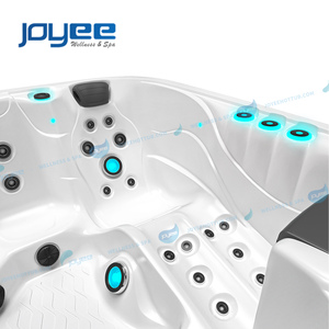 Joyee nóng bán bồn tắm nước nóng giá tốt nhất 2025 thiết kế mới vườn jacuzzier nhập khẩu ariestech Acrylic Spa hirlpool Nhà cung cấp Trung Quốc - Product Image 3