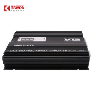 Amplificateur de puissance pour voiture Kuerl V12 3800W 4/3/2 canaux KUERL-705 12V - Product Image 3