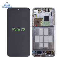 Para Huawei Pura 70 Oled Lcd Pantalla de repuesto con marco