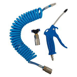 <b>Pneumatic</b> Air Blow Gun Kit with Metal Nozzle & Air Inlet Air Compressor Dust Cleaning <b>Tool</b> - Product Image 1