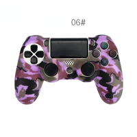 Coque de protection en silicone pour manette PS4 Slim Pro, impression par transfert d'eau NSLikey