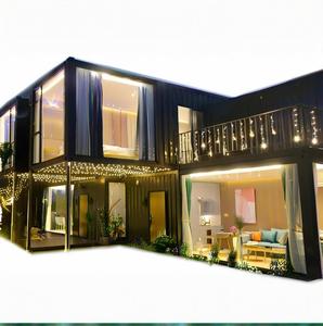 ที่อยู่อาศัยสำเร็จรูปสำหรับ20FT/40FT จากประเทศจีน: ที่ดินภาชนะทำจากแก้วเหล็กเขตร้อนและน้ำได้แรงบันดาลใจจากบ้าน - Product Image 1