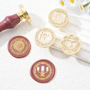 Cachet de cire pour phonographe avec logo personnalisable <span class=keywords><strong>Série</strong></span> rétro en relief 3D - Product Image 2