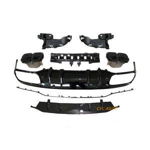Diffuseur de pièces automobiles W205 pour Mercedes Benz classe C W205 modifié <span class=keywords><strong>C63</strong></span> AMG coupé diffuseur arrière 2015 <span class=keywords><strong>2016</strong></span> - Product Image 1