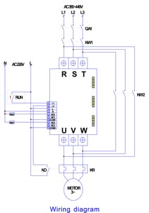 Démarreur progressif triphasé à démarrage progressif à moteur intelligent <span class=keywords><strong>RJ</strong></span>-RSSU380KW22 pour moteur triphasé et pompe à chaleur inférieure à 380V 30HP/22KW - Product Image 4