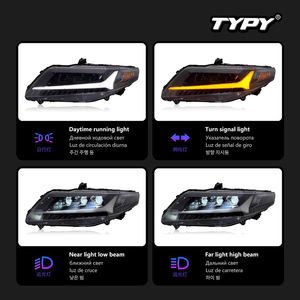 ชุดประกอบไฟหน้ารถ2008 2014ในเมืองไฟ LED โปรเจ็คเตอร์12V 6000K แบบใหม่พร้อมสัญญาณไฟเลี้ยวตามลำดับสำหรับการติดตั้ง/อัปเกรด - Product Image 5