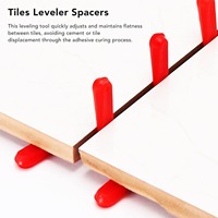Système de nivellement de carreaux en plastique moderne, directement de l'usine, avec clips et outils de calage