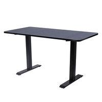 Bureau debout électrique professionnel moderne avec cadre métallique intelligent, hauteur réglable et extensible