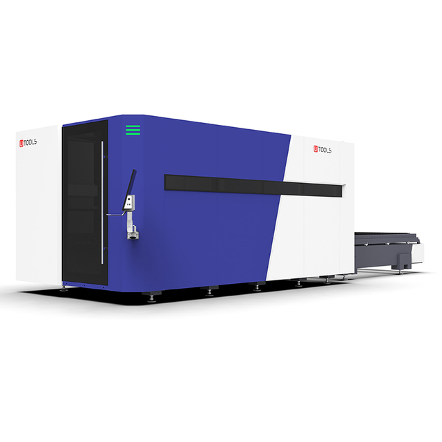 Utools 2026 NEW 1500*3000mm Full Covered 6000W CNC Fiber Laser Cutting Machine for 10-20mm Metal