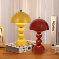 Lampe de table LED moderne à commande tactile et intensité variable, style dôme nordique - Idéale pour chambre, mariage, bureau, usage professionnel - Lumière d'ambiance constante