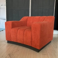 Salon Bureau Réception Fauteuil Salon Nordique Blanc Velours Canapé Simple Fauteuil De Luxe Moderne Boucle Accent Chaise