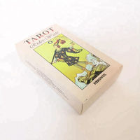 Jeu de cartes de Tarot en cristal anglais, Oracle e-guide, livre de Divination, jeu de société, dernière version