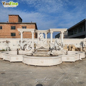 Famosa <span class=keywords><strong>Fuente</strong></span> de Trevi de Mármol Grande para Exteriores de <span class=keywords><strong>Roma</strong></span> - Product Image 3