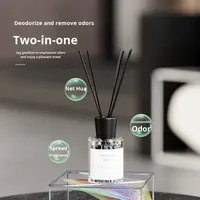Diffuseur d'arômes sans flamme pour chambre à coucher, 120 ml, flacon en verre haut de gamme, parfum artisanal durable, huile essentielle longue durée