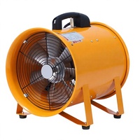 Industrieller Hochleistungs-Luftstrom Tragbarer Gebläseventilator 8 bis 20 Zoll Durchmesser Elektrische Aluminiumflügel
