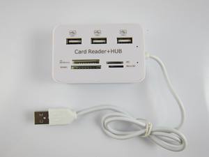 Hub lecteur de cartes USB 3.0 multi-en-1 avec fentes SD, Micro SD, MS, <span class=keywords><strong>M2</strong></span> pour ordinateur portable et PC - Product Image 5