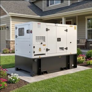 Générateur diesel silencieux de petite taille, générateur électrique 8kVA 20kVA 23kVA 35kVA, générateur d'occasion à louer avec moteur Kubota Kholer - Product Image 6